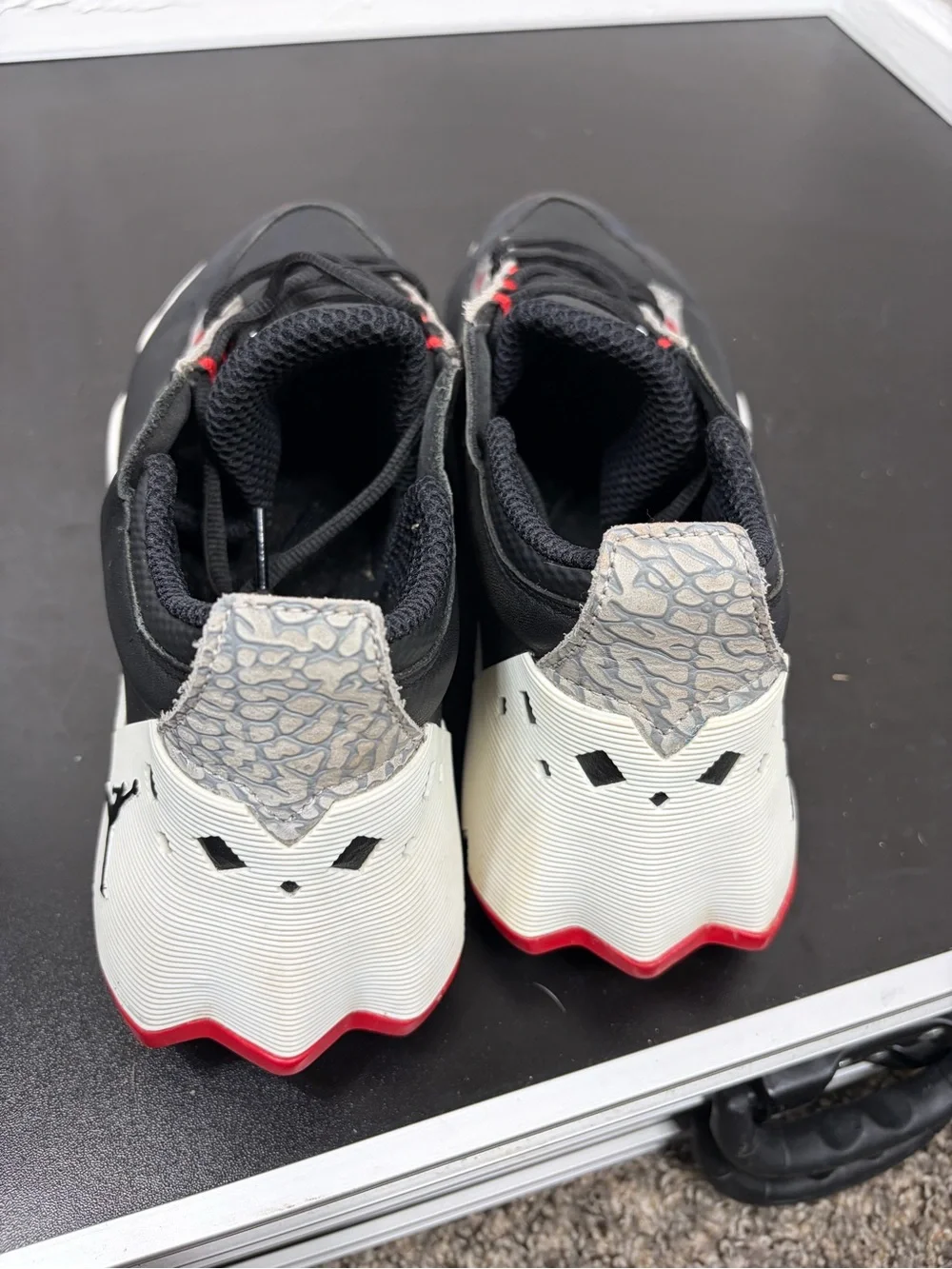 Nike Air Jordan ADG 3 Golf Shoes Black Red Elephant CT7812-001 Men’s 10.5